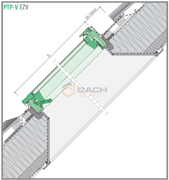Okno dachowe Fakro PTP-X P50 ABMX